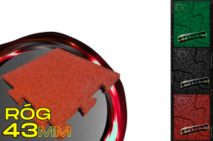 Płyta wykończeniowa narożna typu puzzle hodowlane grubość 43mm