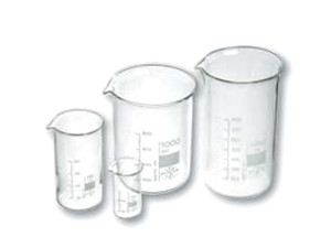 ZLEWKA 500 ml WYSOKA  SZKLANA Z WYLEWEM