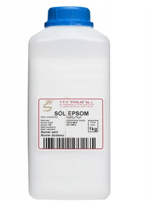 SÓL EPSOM CHCZ ( siarczan magnezu ) /1kg/