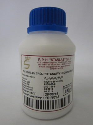 CYTRYNIAN TRÓJPOTASOWY JEDNOWODNY CZDA/ 250g/