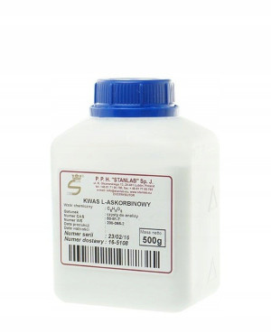 KWAS L-ASKORBINOWY CZDA/500g/