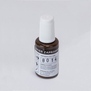Zaprawka koloru RAL8014 butelka z pędzelkiem 25 ml . Nr części: 90430.