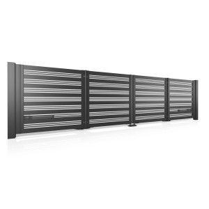 Brama aluminiowa składana MODERN AW.AL.103.
