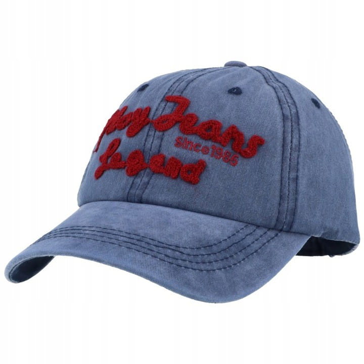 Czapka z Daszkiem Play Jeans bejsbolówka granatowa PJ3688-1