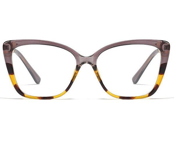 Okulary do komputera damskie z filtrem BLUE Light zerówki 2568-2