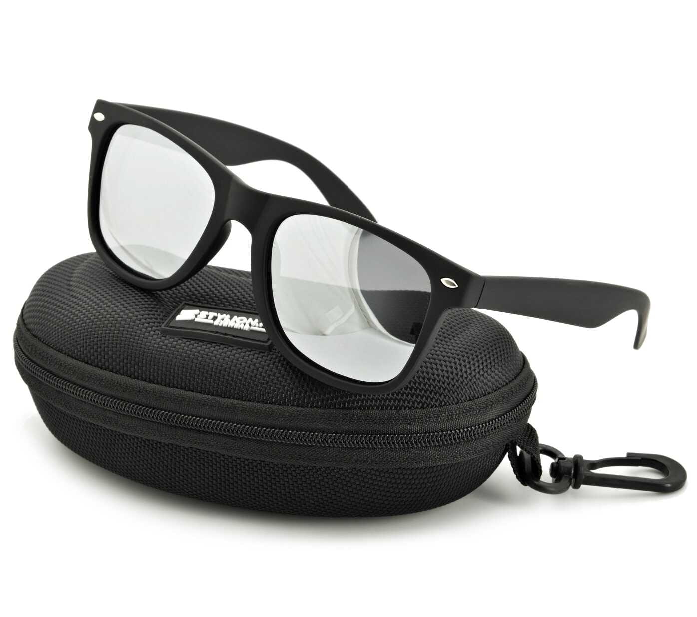 Okulary przeciwsłoneczne polaryzacyjne nerdy lustrzane NRP-12