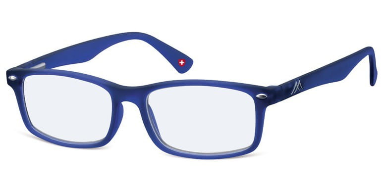 Okulary z filtrem niebieskim do czytania i komputera moc: +1.50 granatowe BLFBOX83C