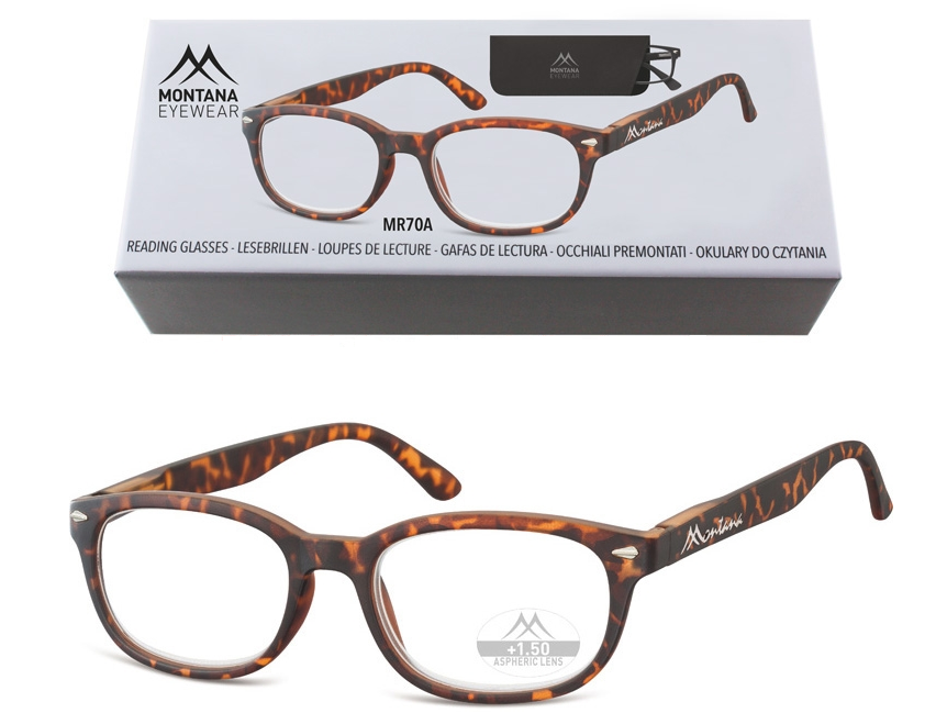 Okulary do Czytania asferyczne Montana BOX70A moc: +3.5