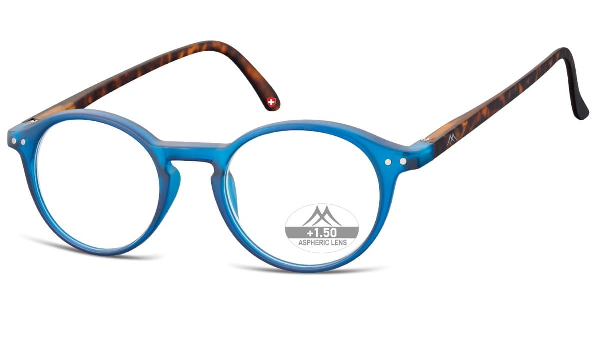 Asferyczne Okulary Lenonki do Czytania Montana Plusy MR65e moc: +3