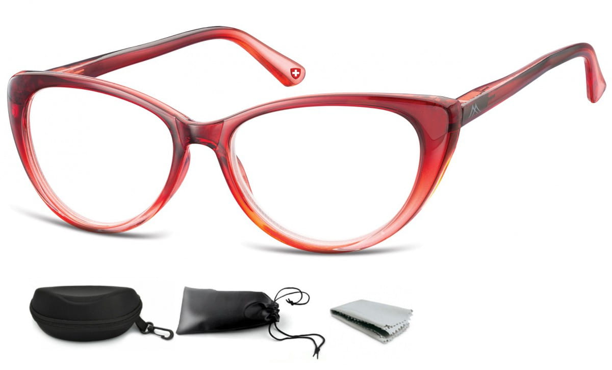 Plusy Okulary Do Czytania Kocie MR64B moc: +1,5