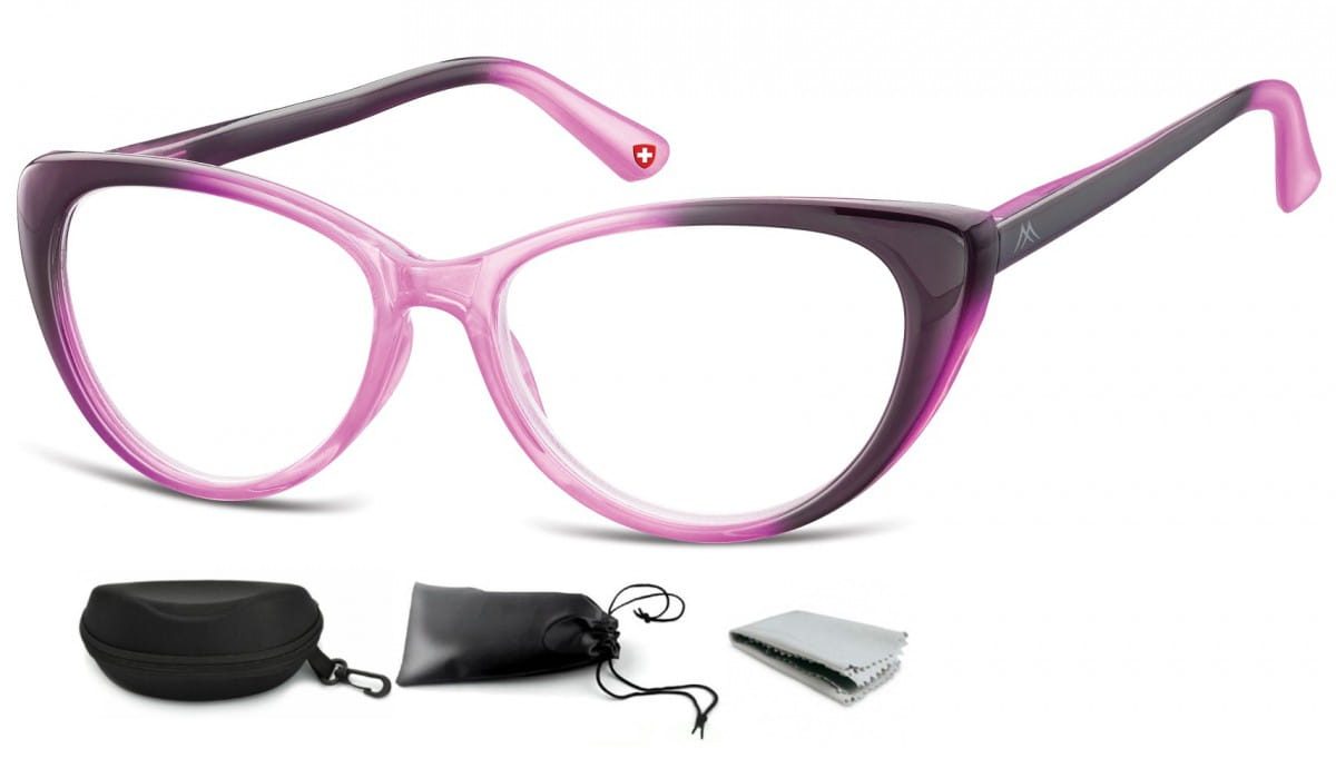 Plusy Okulary Do Czytania Kocie MR64D moc: +2