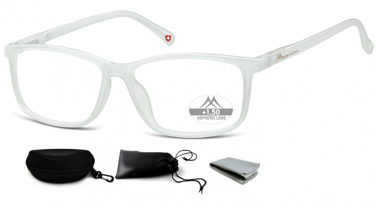 Asferyczne Okulary do Czytania Montana Plusy MR62 moc: +1,5