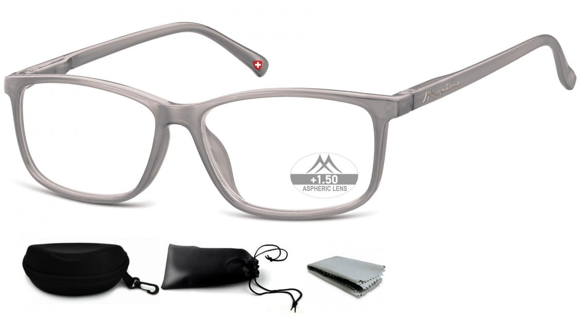 Asferyczne Okulary do Czytania Montana Plusy MR62A moc: +2