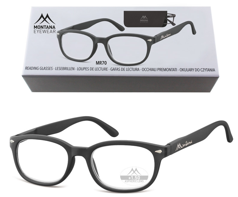 Okulary do Czytania asferyczne Montana BOX70 Moc: +1.5