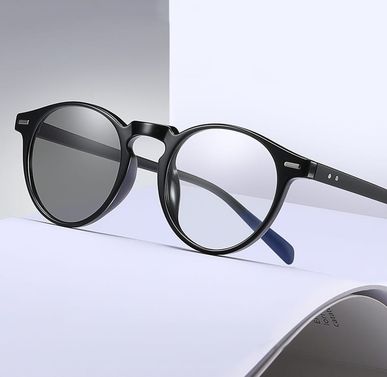 2w1 Okulary Lenonki do komputera BLUE LIGHT i przeciwsłoneczne FOTOCHROMOWE 2599A