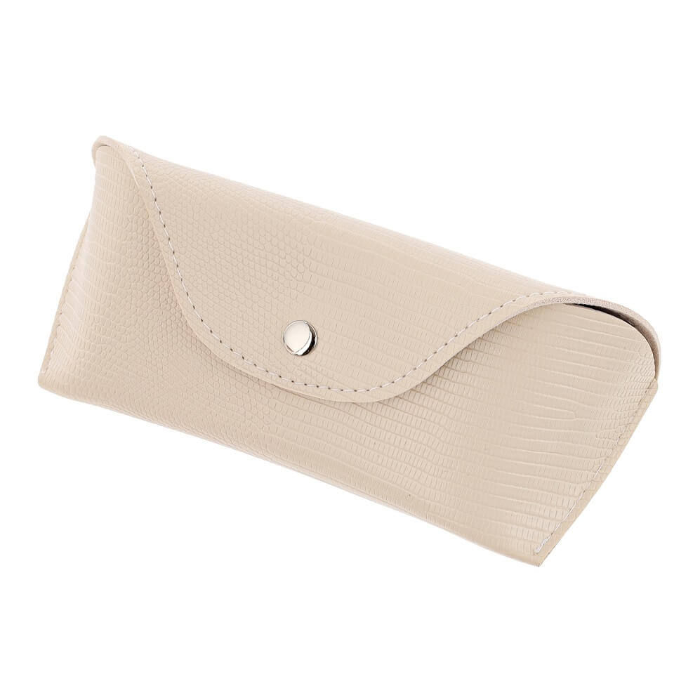 Etui na okulary ET-128B kremowe