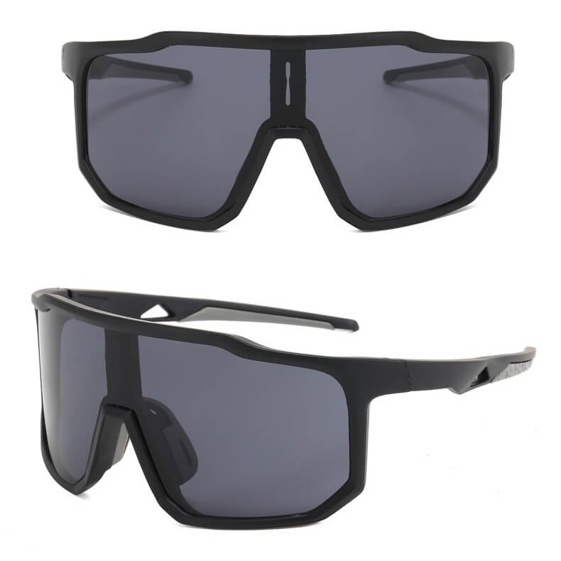 Sportowe okulary przeciwsłoneczne STS-02 czarne