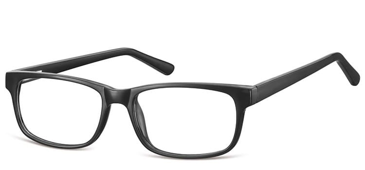 Zerówki klasyczne oprawki Sunoptic CP154 czarne