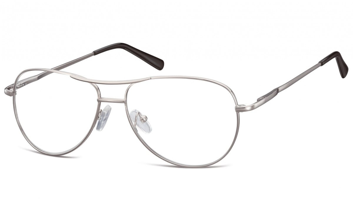 Aviatory zerowki Okulary oprawki metalowe korekcyjne 699A