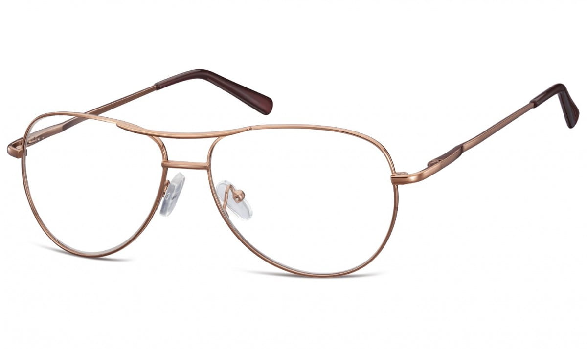 Aviator Okulary oprawki metalowe korekcyjne 699C