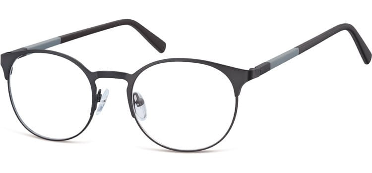 Okulary oprawki okrągłe metalowe Sunoptic 995A