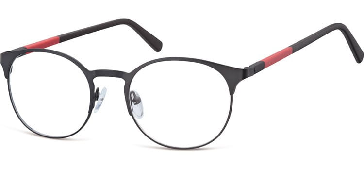 Okulary oprawki okrągłe metalowe Sunoptic 995E