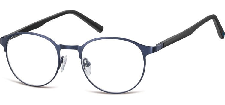 Okulary oprawki okrągłe metalowe Sunoptic 998A