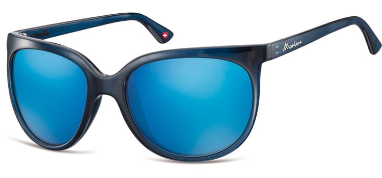 Damskie muchy okulary MS19E przeciwsloneczne lustra