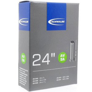 Dętka do wózka inwalidzkiego 24x1" AV9S Schwalbe (AV9A)