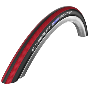 Opona do wózka inwalidzkiego 24x1" (25-540) Schwalbe RightRun czarno-czerwona
