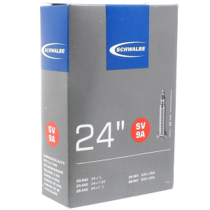 Dętka do wózka inwalidzkiego 24x1" SV9A Schwalbe (wentyl tzw. presta)