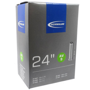 Dętka do wózka inwalidzkiego 24x1,75" AV9 Schwalbe