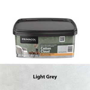 Farba dekoracyjna Cotton Cloud Light Grey (CC3) PRIMACOL DECORATIVE – efekt rozproszonych chmur 1 l