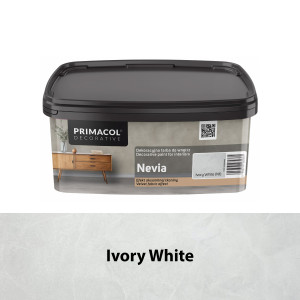 Farba dekoracyjna Nevia Ivory White (N1) PRIMACOL DECORATIVE – efekt aksamitnej tkaniny 1 l