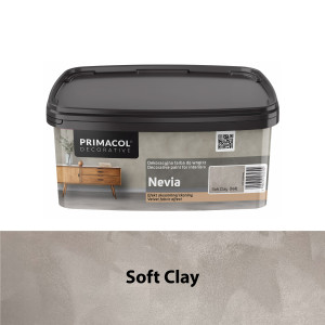 Farba dekoracyjna Nevia Soft Clay (N4) PRIMACOL DECORATIVE – efekt aksamitnej tkaniny 1 l