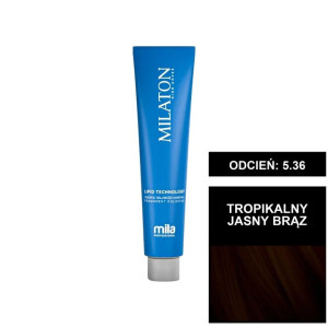 Mila Professional Milaton Classic farba do włosów 5.36 Tropikalny jasny brąz 100 ml