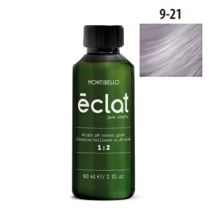 Farba Montibello Éclat 9.21 kwaśna rewitalizująca opalizująco-popielaty bardzo jasny blond 60 ml