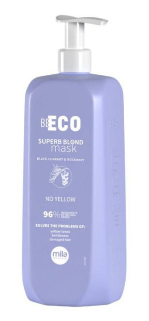 Maska neutralizująca żółte refleksy Superb Blond Mila Be Eco 900ml