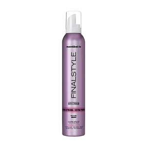 Montibello Finalstyle Extra-Strong Mousse 320 ml – Pianka do włosów o wyjątkowo mocnym utrwaleniu, objętości i ochronie koloru
