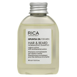 Szampon do włosów i brody Hair&Beard Normalizing RICA OPUNTIA 65ml