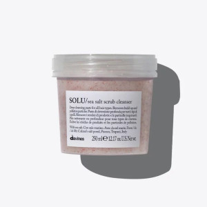 Davines Solu Sea Salt Scrub Cleanser 250ml - Peeling do skóry głowy