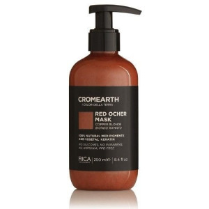 Maska koloryzująca do miedzianych blondów Red Ocher RICA Cromearth 250 ml
