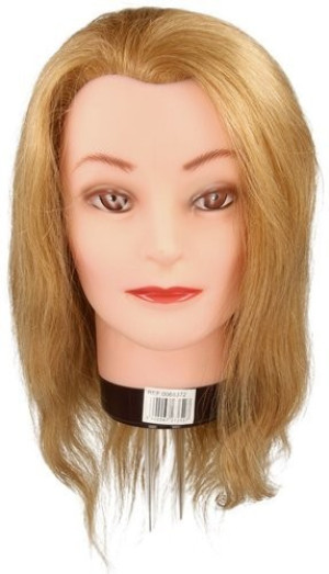Model głowa MILA 30-35 cm - blond