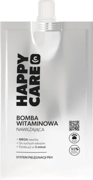 Happy Care Bomba witaminowa – nawilżająca maska do włosów 70 ml
