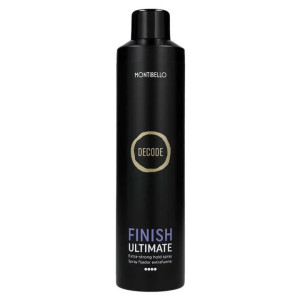Montibello DECODE Finish Ultimate – Bardzo mocny lakier do włosów z odpornością na wilgoć 400 ml