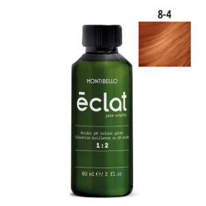 Montibello Éclat 8.4 – Miedziany jasny blond – farba demipermanentna bez amoniaku 60 ml