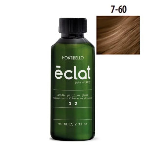 Farba Montibello Éclat 7.60 kwaśna rewitalizująca intensywny czerwono-miedziany blond 60 ml