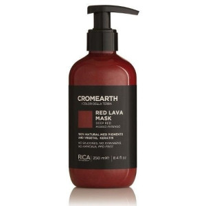 Maska koloryzująca do głębokich czerwieni Red Lava RICA Cromearth 250 ml