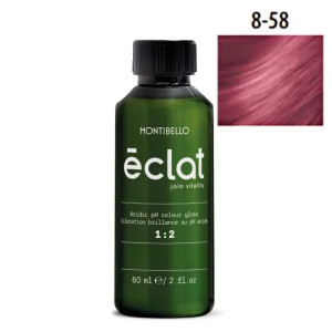 Farba Montibello Éclat 8.58 kwaśna rewitalizująca karmelowo-perłowy jasny blond 60 ml