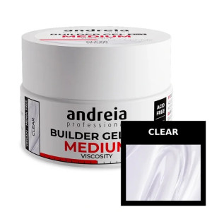 ANDREIA Builder Gel Medium Viscosity Clear żel budujący 22 g